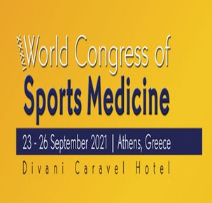 XXXVI World Congress of Sports Medicine - Atene, 23-26 settembre 2021